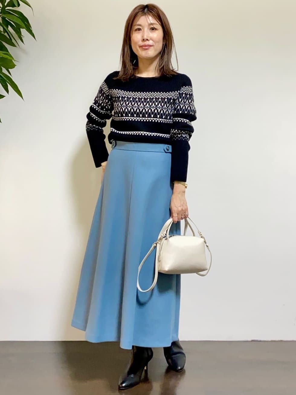 tomoさんの「UNTITLED｜【日本製／2WAY衿】スタンドカラー ロングコート」を使ったコーディネート
