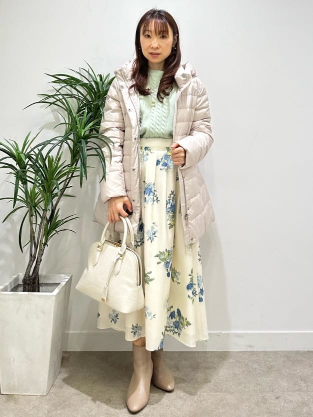 Miwaさんの「UNTITLED｜【日本製／2WAY衿】スタンドカラー ロングコート」を使ったコーディネート