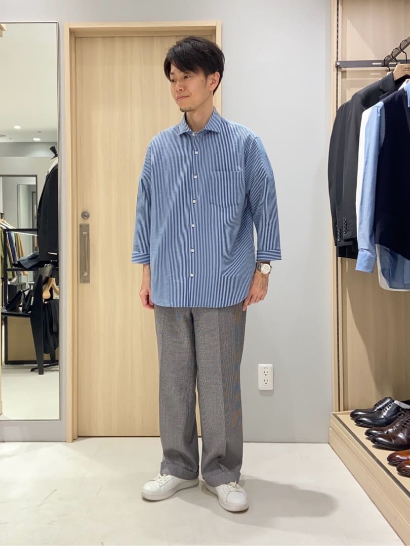 わいずみさんの「TAKEO KIKUCHI｜【撥水】ライトウェイト バックパック」を使ったコーディネート