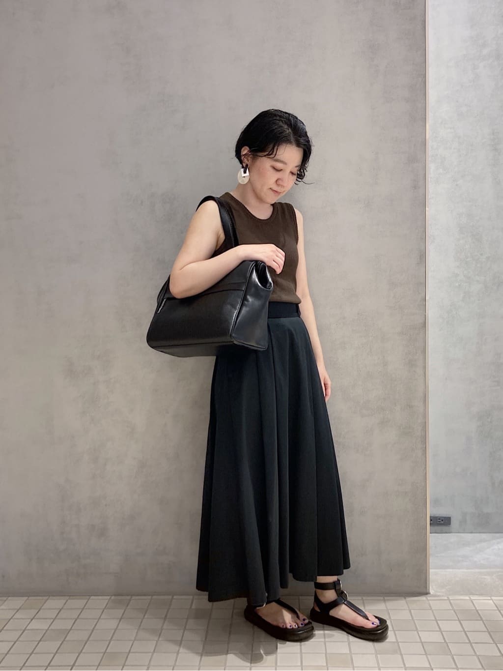 Cさんの「HIROKO HAYASHI｜FOGLIO（フォーリオ）ボストンバッグ」を使ったコーディネート