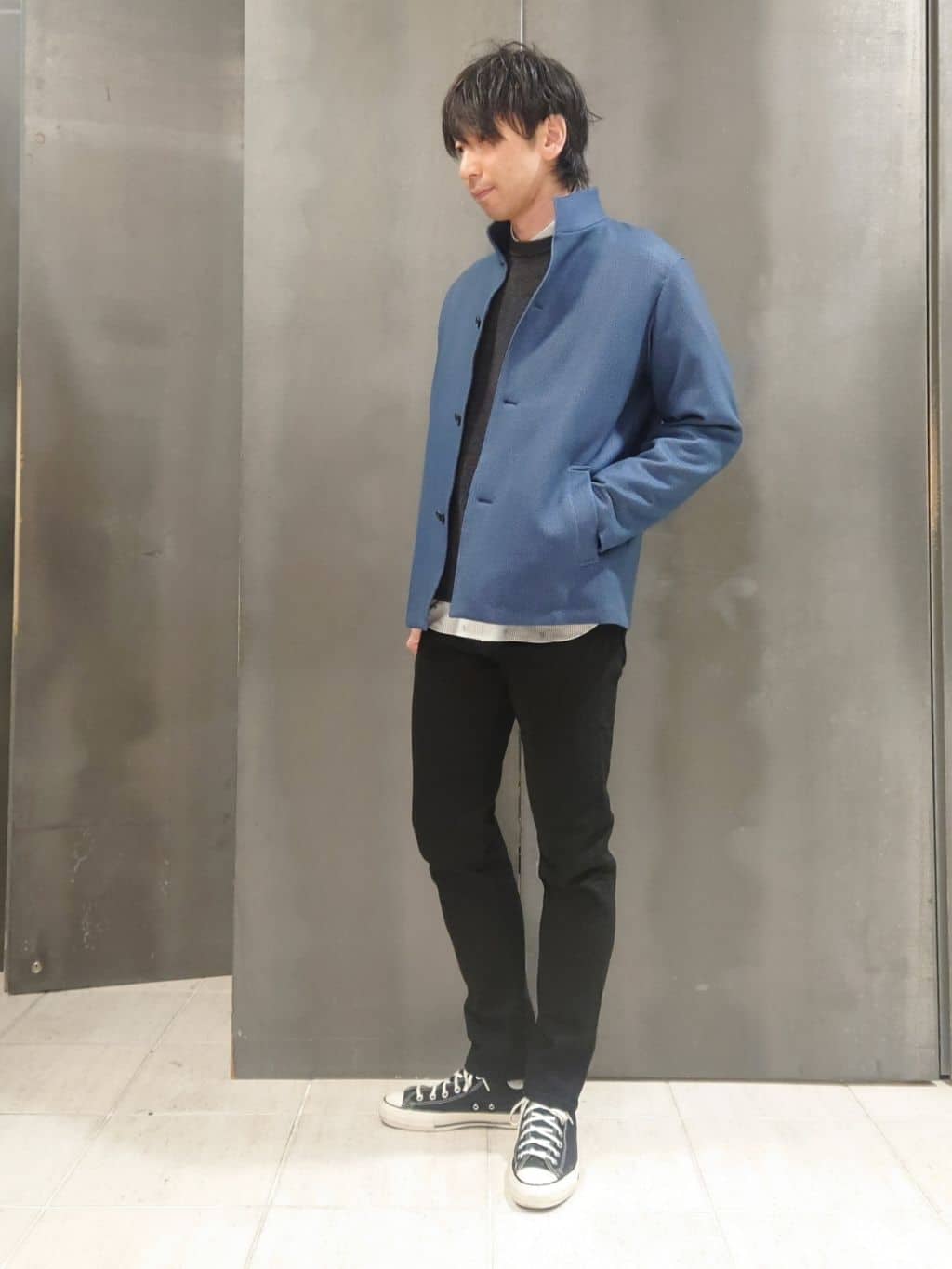 kawamuさんの「TAKEO KIKUCHI｜【Sサイズ～】ストレッチ デニム パンツ」を使ったコーディネート