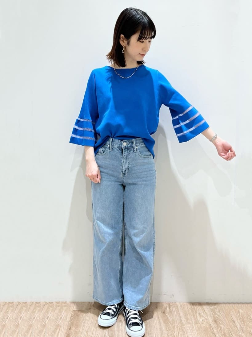 momokoさんの「OPAQUE.CLIP｜CONVERSE キャンバス オールスター HI」を使ったコーディネート