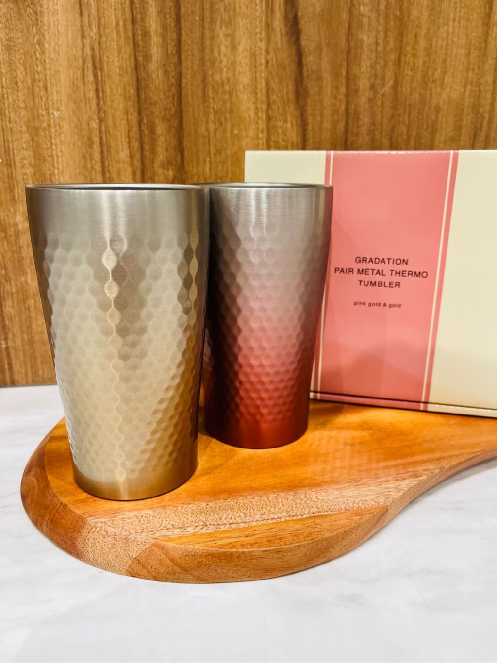 トミーさんの「212 KITCHEN STORE｜リュクス　グラデーションペアメタルサーモタンブラー PG・G」を使ったコーディネート