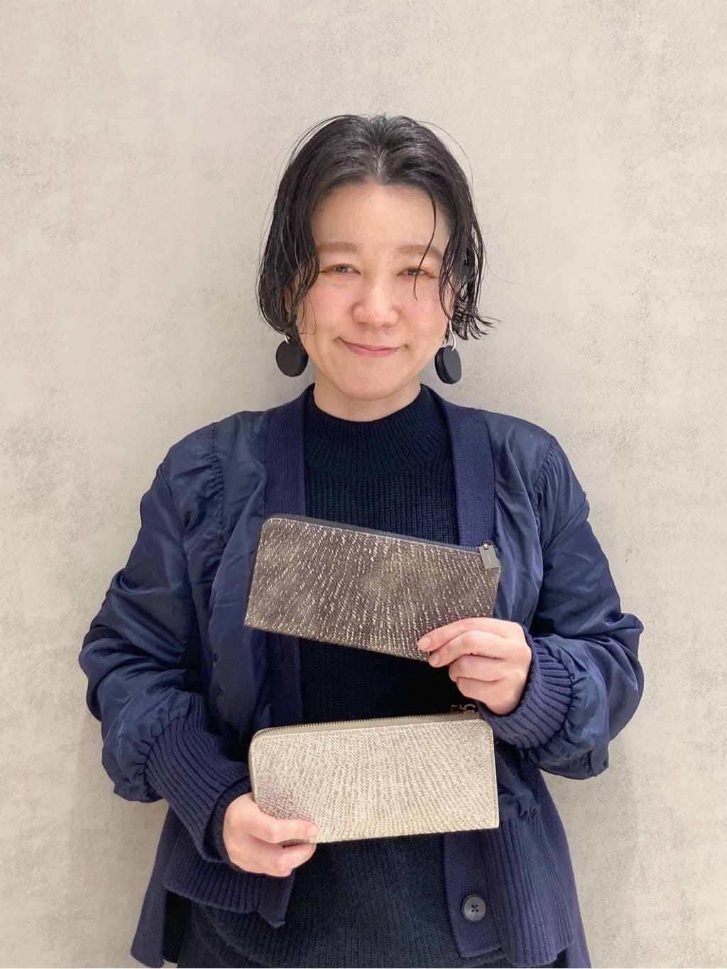 Cさんの「HIROKO HAYASHI｜DAMASCO（ダマスコ）長財布」を使ったコーディネート