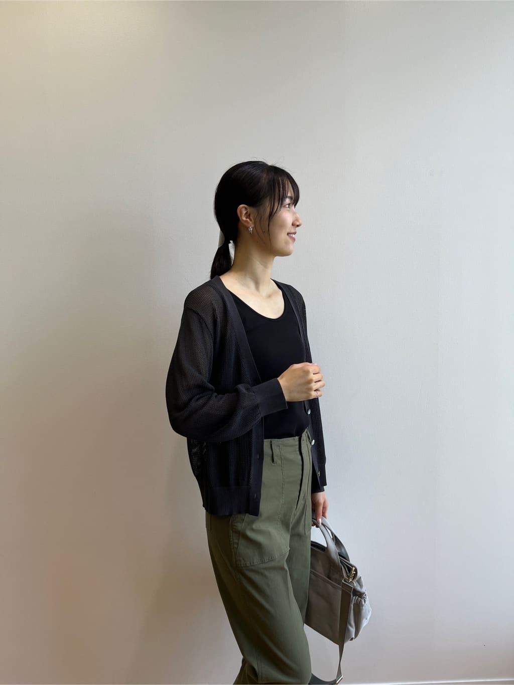 sachikoさんの「OPAQUE.CLIP｜リブタンクトップ【洗濯機洗い可】」を使ったコーディネート