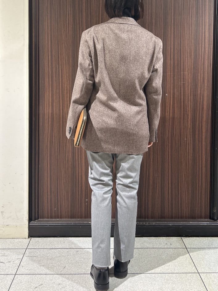 さやさんの「TAKEO KIKUCHI｜【全7サイズ&times;8色展開！】トップマルチヘリンボン パンツ」を使ったコーディネート