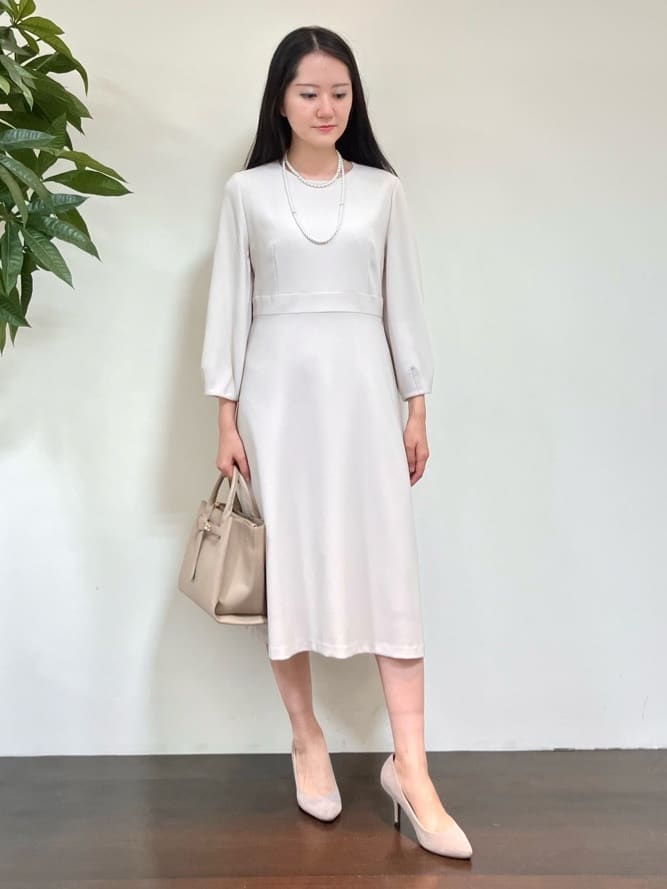 カレンさんの「UNTITLED｜【追加6/日本製】2連フェイクパールネックレス」を使ったコーディネート