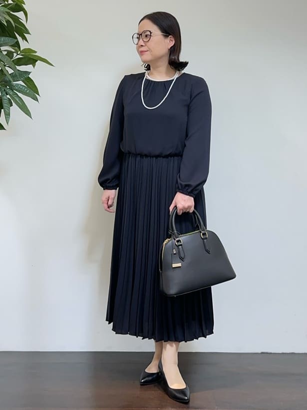 Asamiさんの「UNTITLED｜【追加6/日本製】2連フェイクパールネックレス」を使ったコーディネート