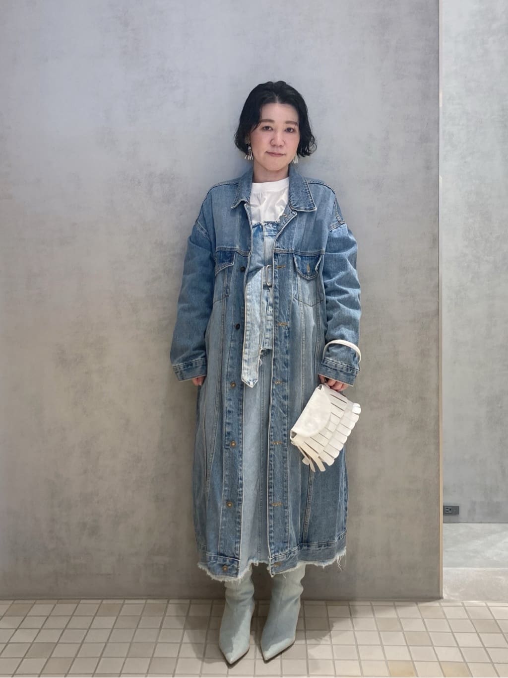 Cさんの「HIROKO HAYASHI｜チェーン付長財布用 ロングチェーン」を使ったコーディネート