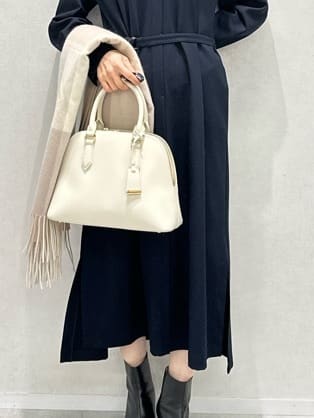 Miwaさんの「UNTITLED｜【日本製／2WAY衿】スタンドカラー ロングコート」を使ったコーディネート