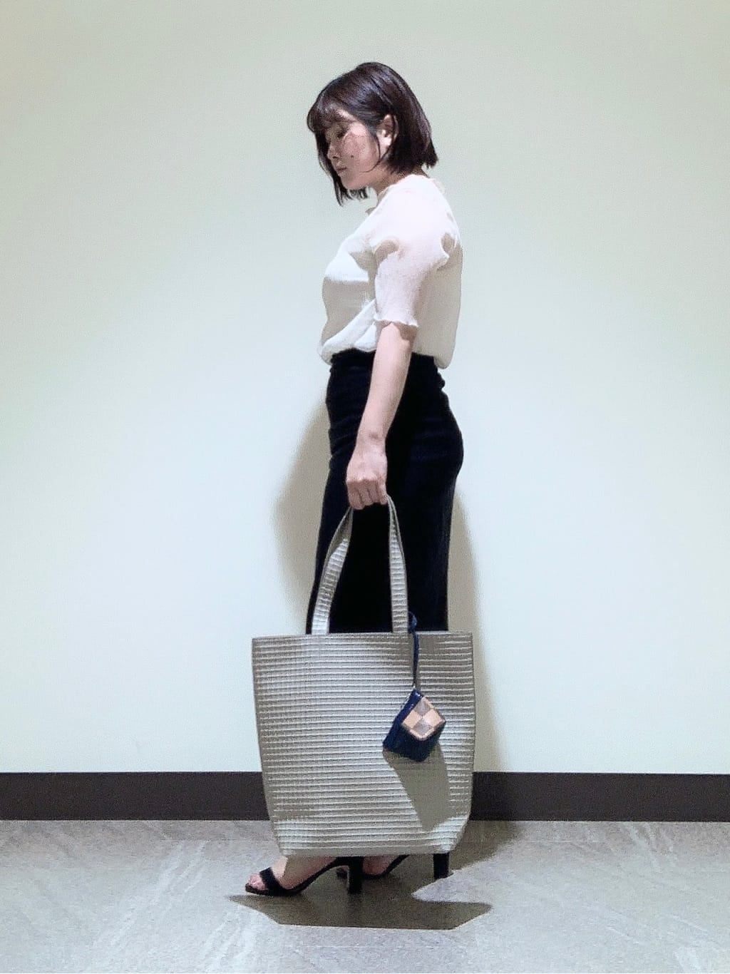 mさんの「HIROKO HAYASHI｜ZANA(ザーナ)トートバッグL」を使ったコーディネート