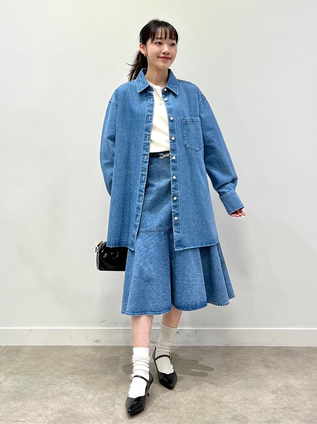 kaaiさんの「UNTITLED｜【追加5/本革/日本製】フリーフックベルト」を使ったコーディネート