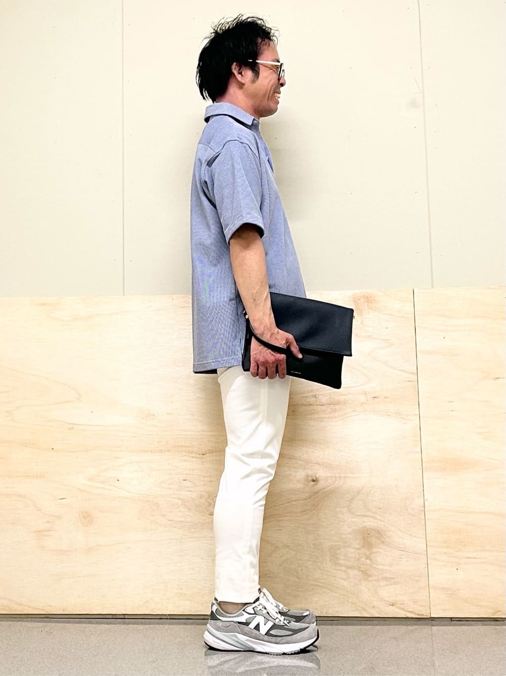 KENJI Iさんの「THE SHOP TK｜2WAYクラッチバッグ【冠婚葬祭/ビジネス/セレモニー/パーティー】」を使ったコーディネート