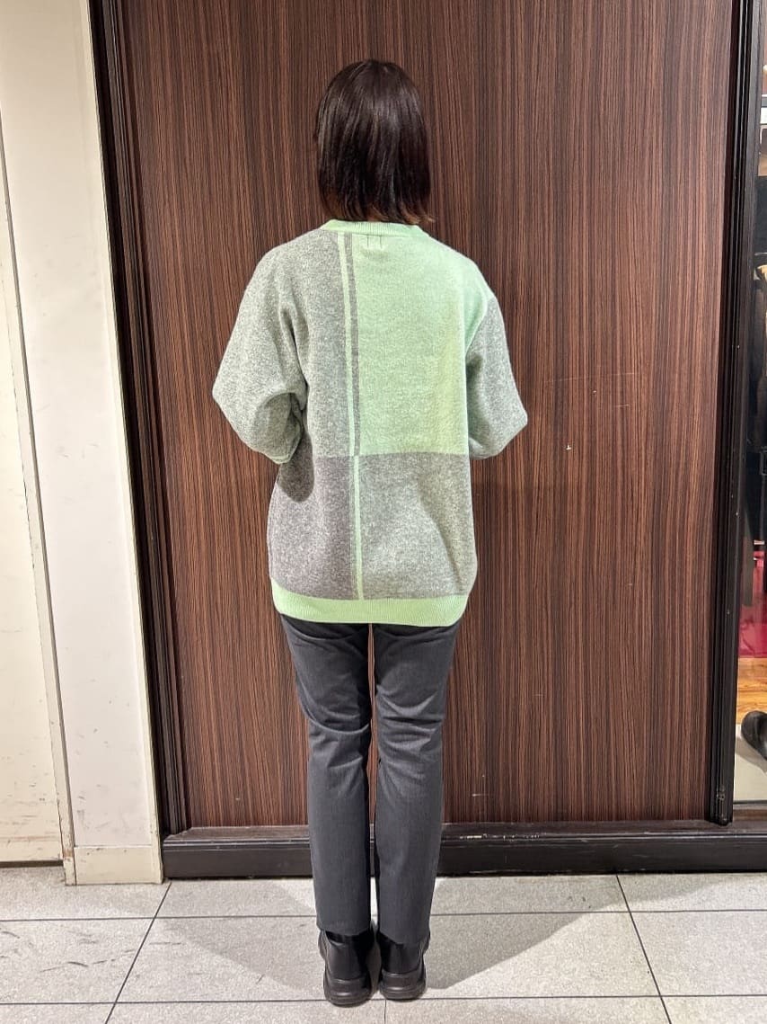 さやさんの「TAKEO KIKUCHI｜【全7サイズ&times;8色展開！】トップマルチヘリンボン パンツ」を使ったコーディネート