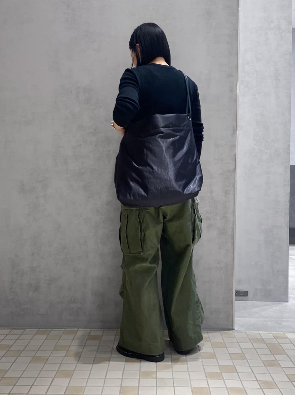 Uさんの「HIROKO HAYASHI｜ENORME（エノルメ）ショルダーバッグ」を使ったコーディネート
