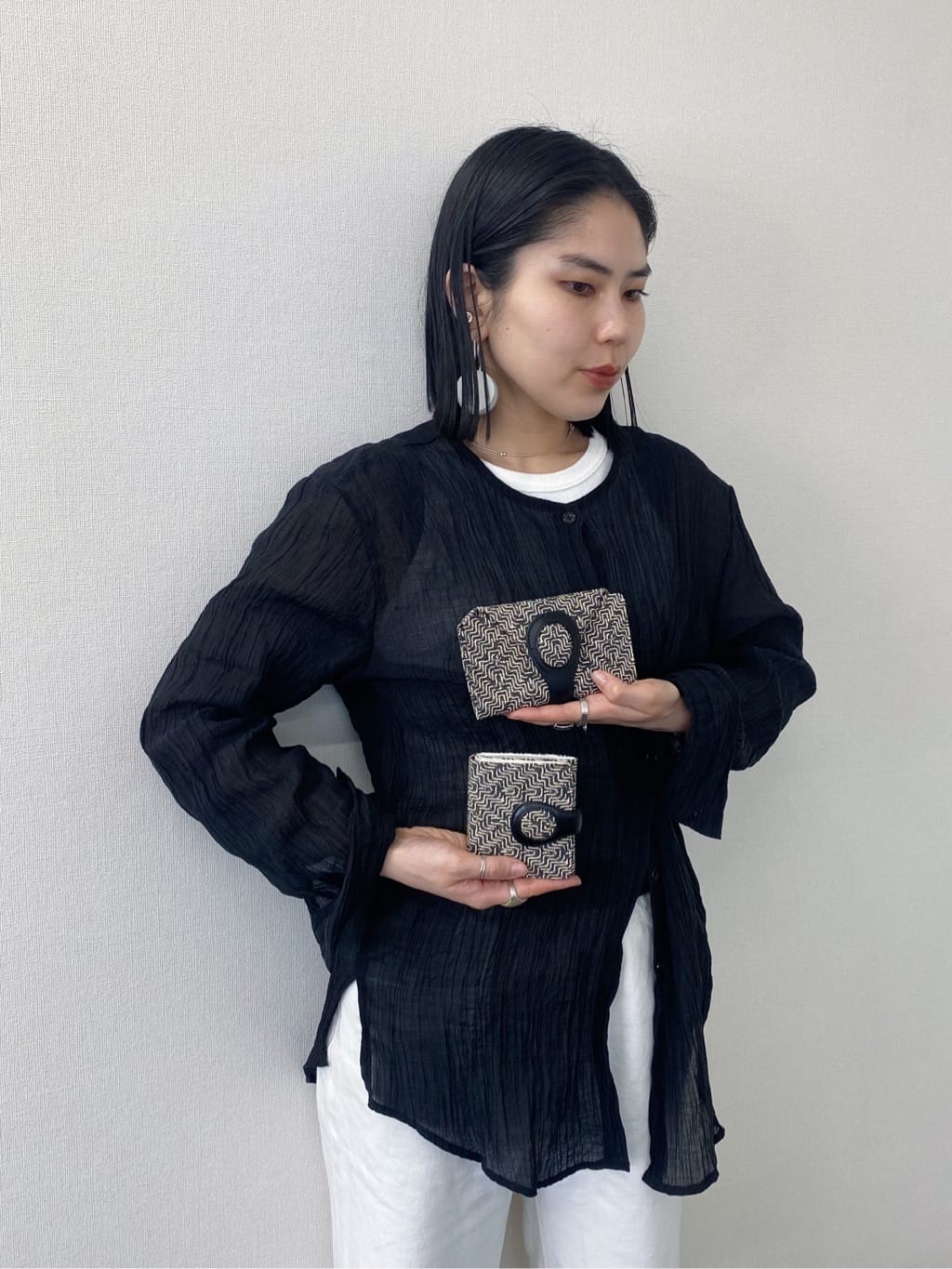 Uさんの「HIROKO HAYASHI｜SEGRETO（セグレート）長財布ミニ」を使ったコーディネート