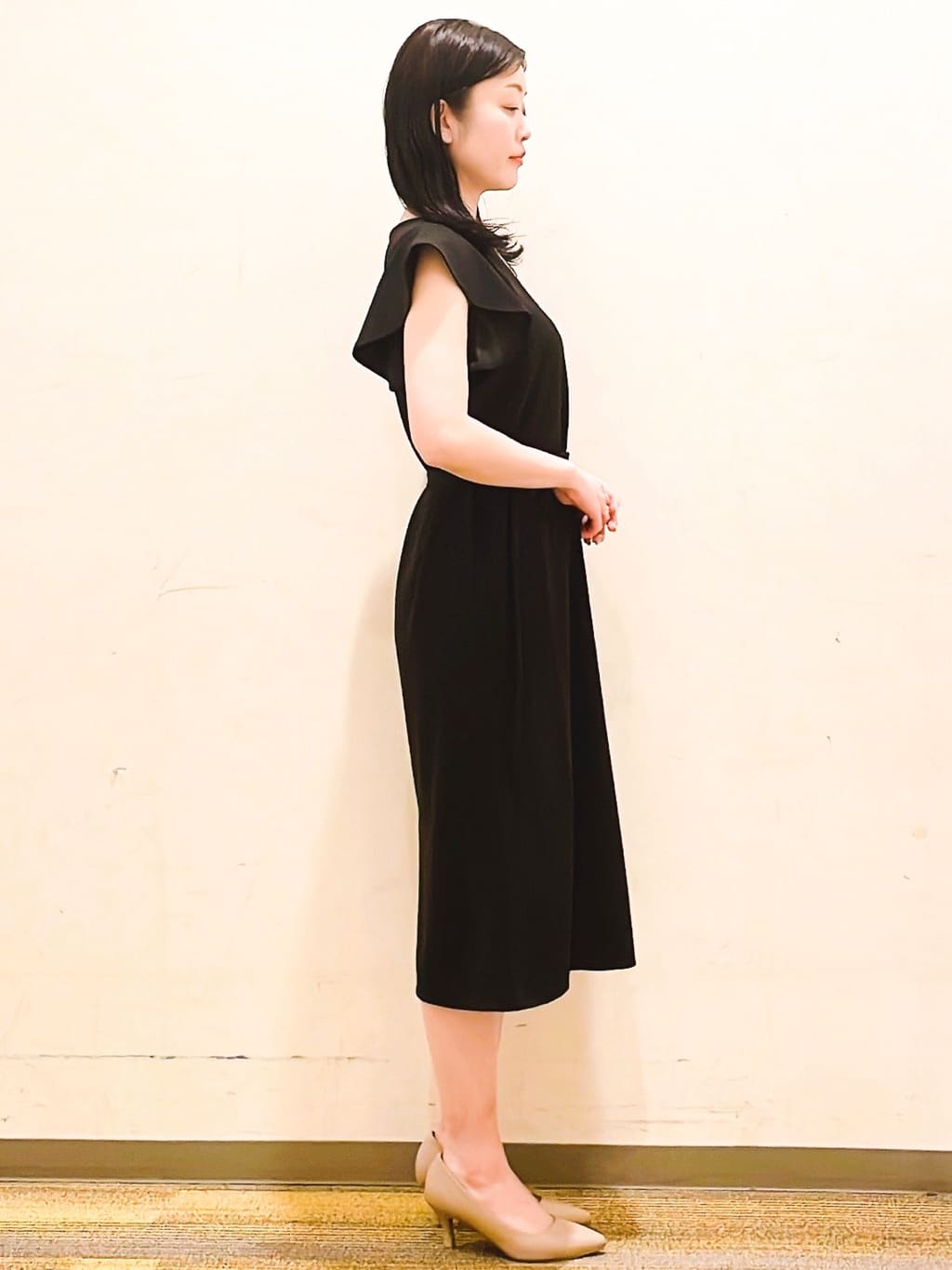 カオハルさんの「index｜【抗菌防臭加工/7cmヒール】ベーシックパンプス/通勤対応」を使ったコーディネート