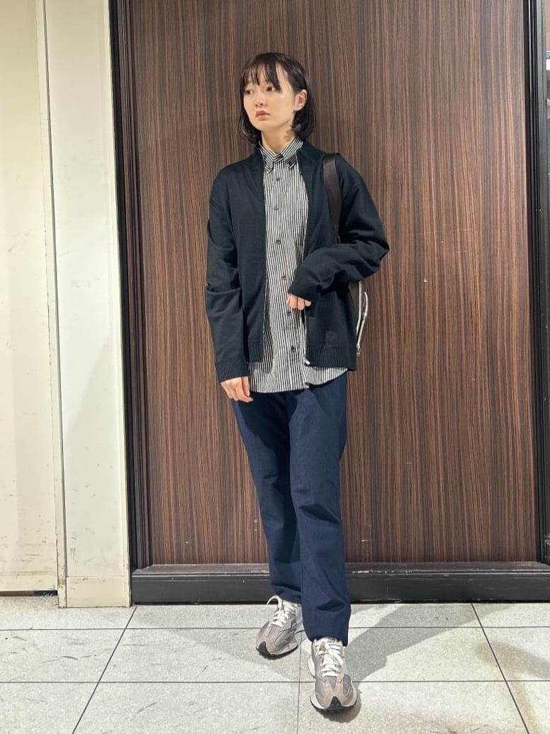 さやさんの「TAKEO KIKUCHI｜【抗菌防臭/シーズンレス】シアサッカー ジャージシャツ」を使ったコーディネート