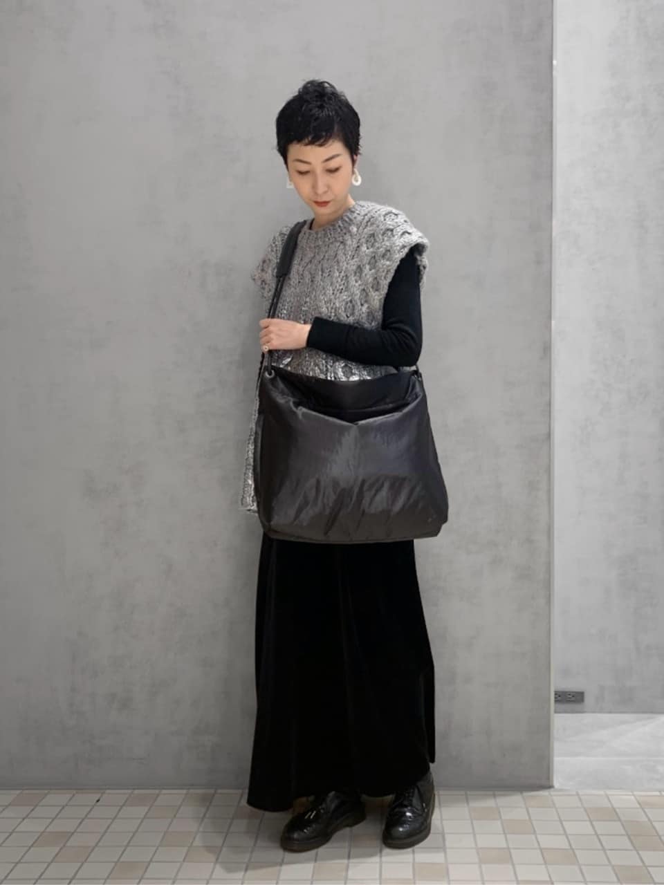 Kさんの「HIROKO HAYASHI｜ENORME（エノルメ）ショルダーバッグ」を使ったコーディネート