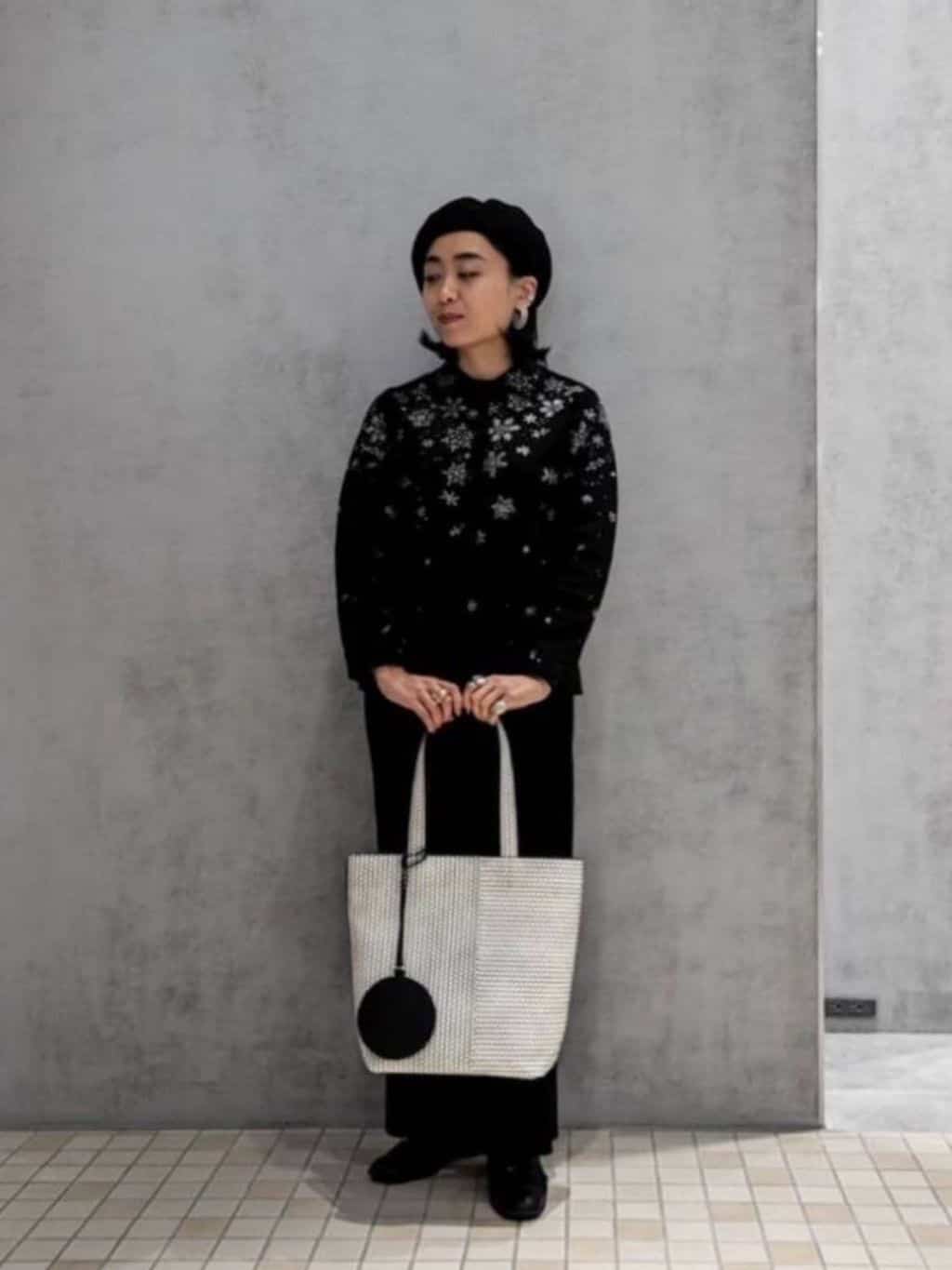 MTさんの「HIROKO HAYASHI｜OTTICA（オッティカ）トートバッグM」を使ったコーディネート