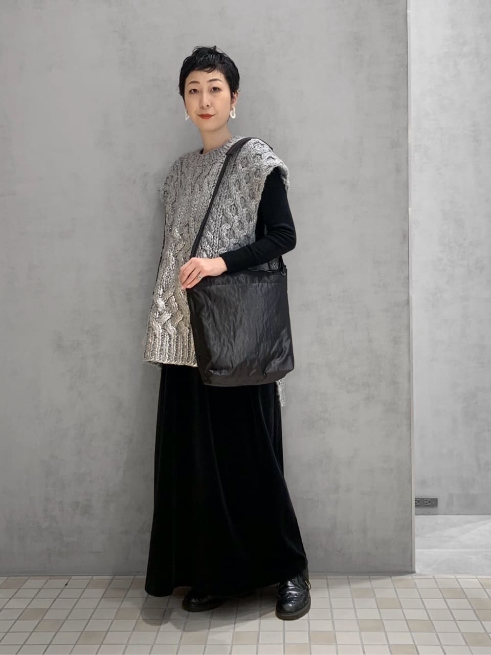 Kさんの「HIROKO HAYASHI｜ENORME（エノルメ）ショルダーバッグ」を使ったコーディネート