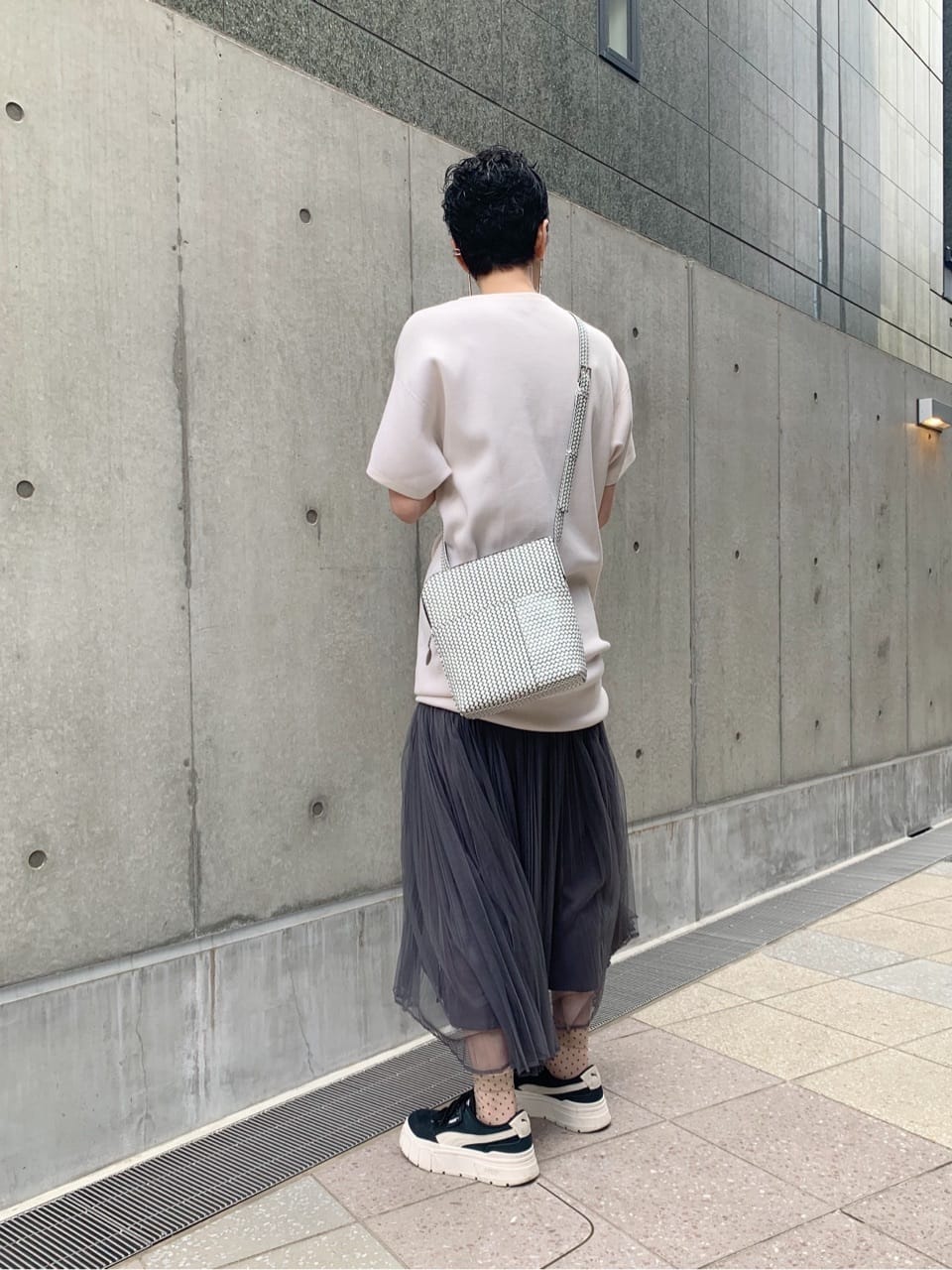 Kさんの「HIROKO HAYASHI｜OTTICA（オッティカ）ショルダーバッグ」を使ったコーディネート