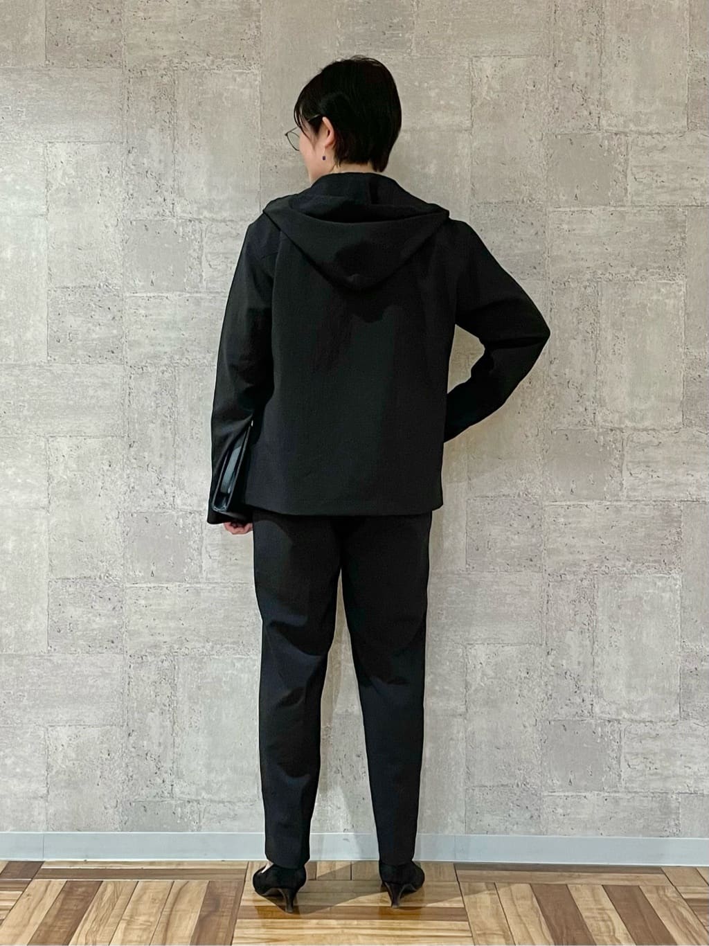 Kudou Cさんの「TAKEO KIKUCHI｜【ベーシック】レザー クラッチバッグ」を使ったコーディネート