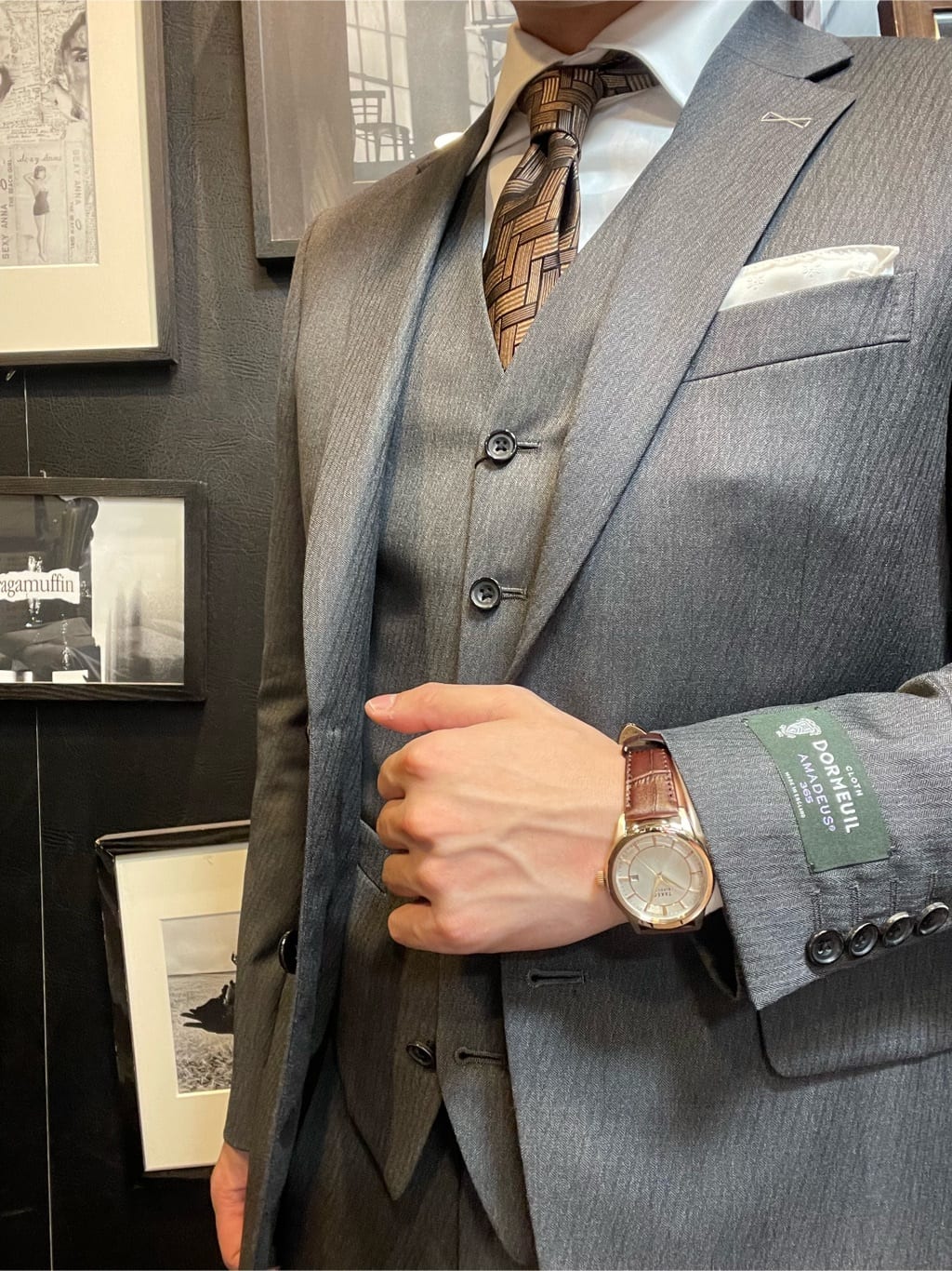 Suehiroさんの「TAKEO KIKUCHI｜ストレートチップシューズ[ メンズ ビジネス シューズ 結婚式 ]」を使ったコーディネート