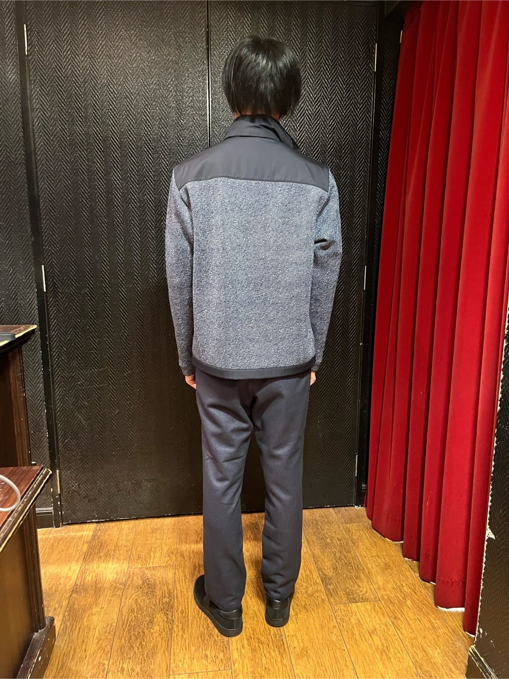  matsuさんの「TAKEO KIKUCHI｜【ベーシック】レザー クラッチバッグ」を使ったコーディネート