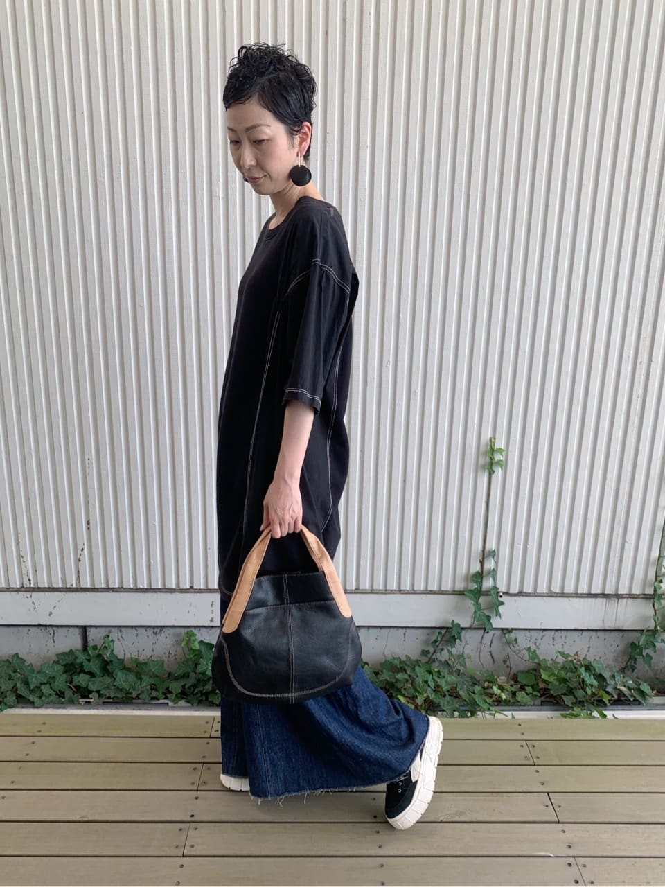 Kさんの「HIROKO HAYASHI｜VEIL(ヴェイル)ハンドバッグ」を使ったコーディネート