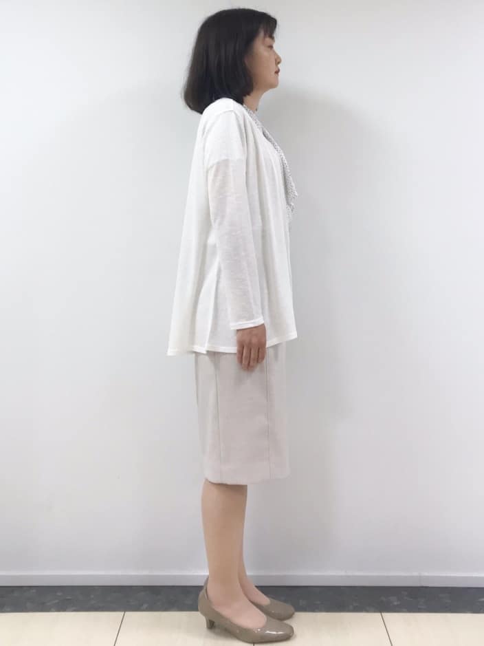 yukinaさんの「COUP DE CHANCE｜【洗える】着流しカーディガン」を使ったコーディネート