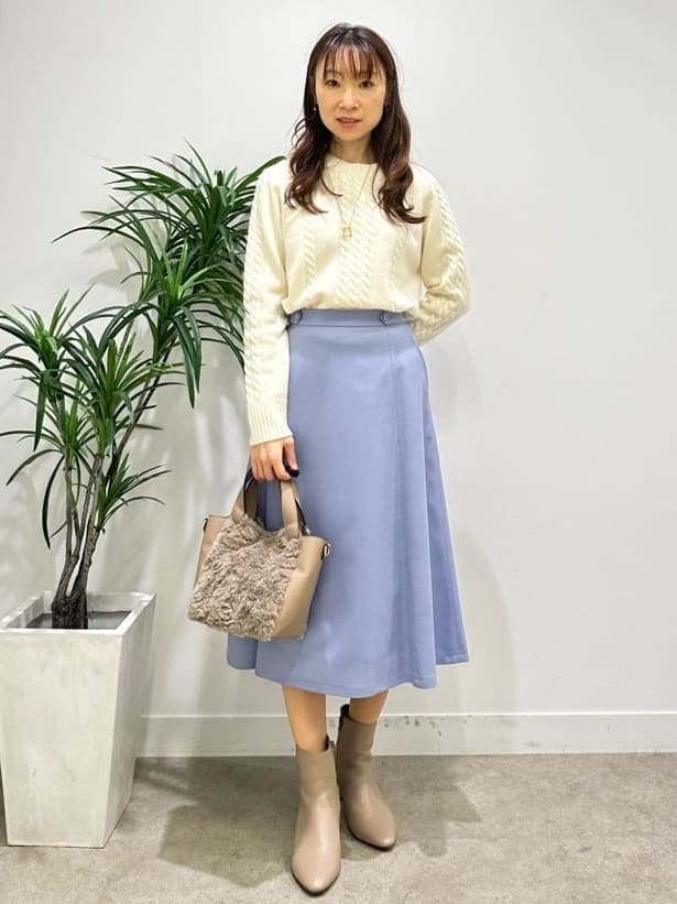 Miwaさんの「UNTITLED｜【日本製／2WAY衿】スタンドカラー ロングコート」を使ったコーディネート