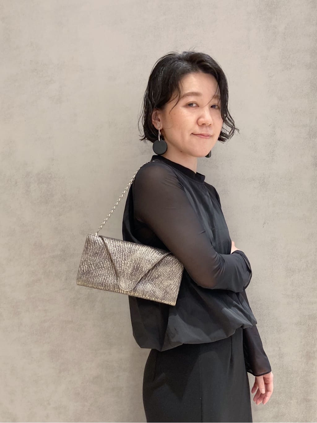 Cさんの「HIROKO HAYASHI｜DAMASCO（ダマスコ）チェーン付長財布」を使ったコーディネート