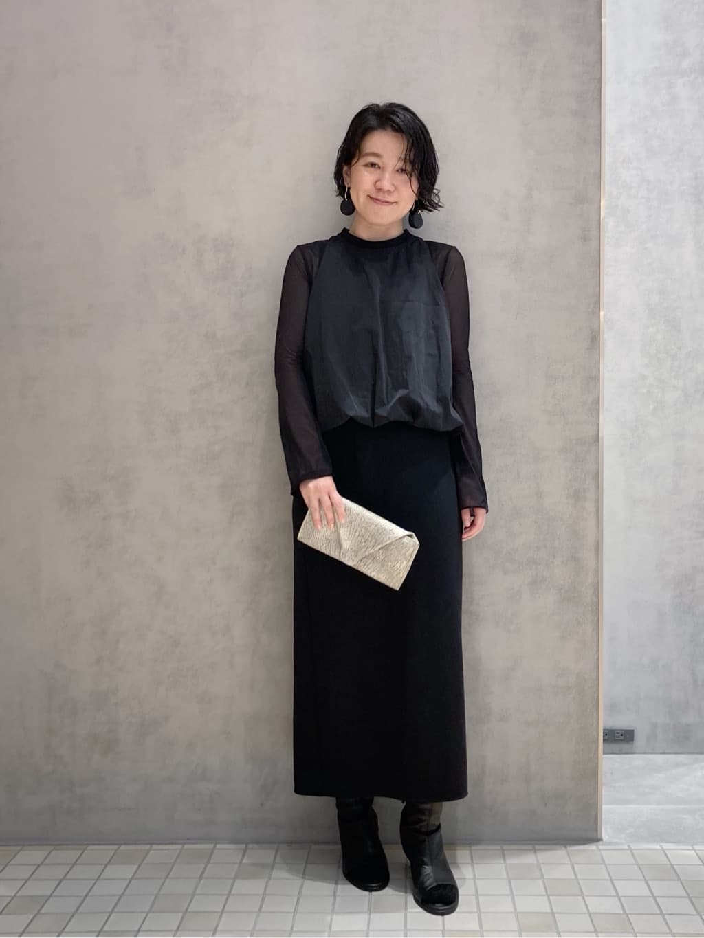 Cさんの「HIROKO HAYASHI｜DAMASCO（ダマスコ）チェーン付長財布」を使ったコーディネート
