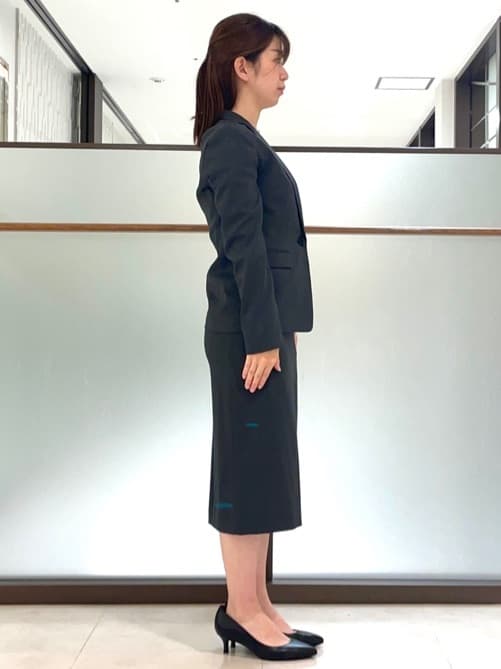 RIOさんの「UNTITLED｜【軽くて快適！】ウール混 ストレッチテーラードジャケット」を使ったコーディネート