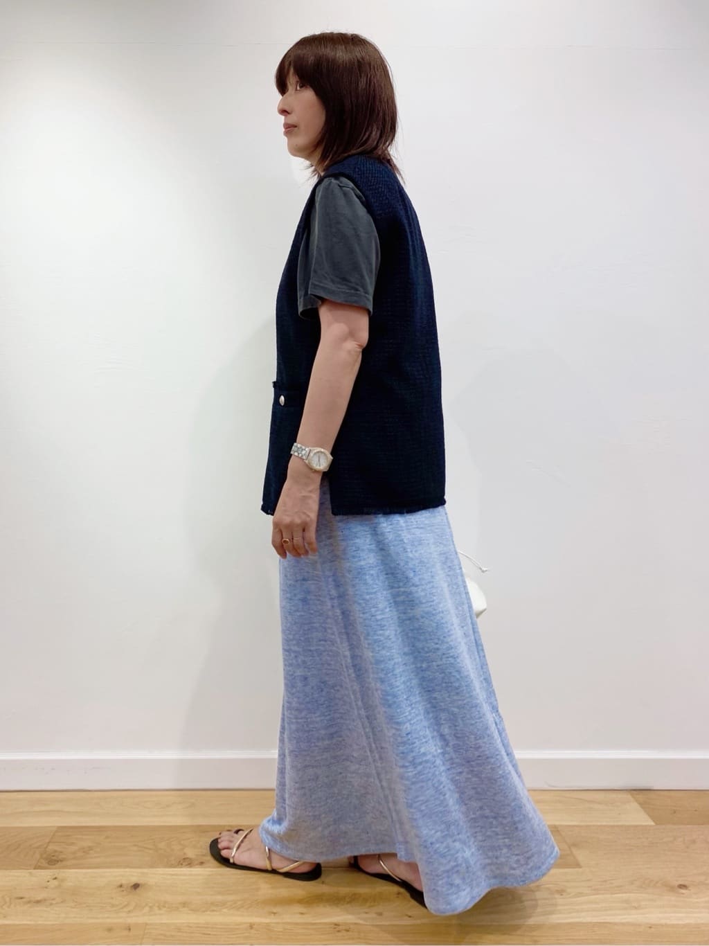 Sawaguchiさんの「DRESSTERIOR｜チェーンブレスレット」を使ったコーディネート