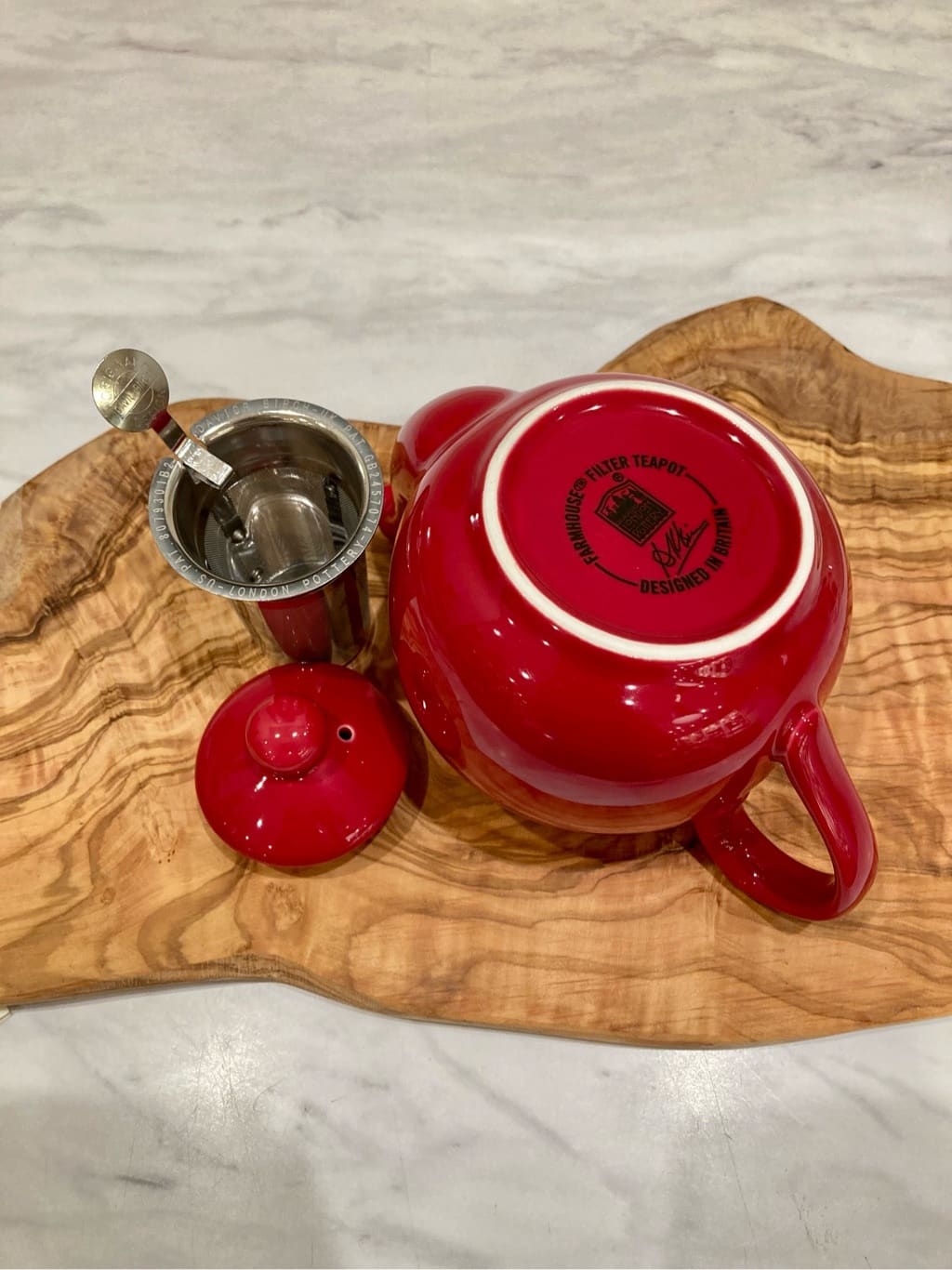 n.さんの「212 KITCHEN STORE｜ファームハウス ティーポット ミッドナイトフォレスト ２カップ ＜London Pottery  ロ」を使ったコーディネート