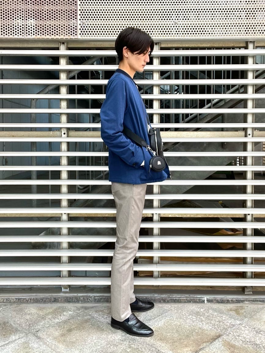 Seiyaさんの「TAKEO KIKUCHI｜【Made in JAPAN】播州織 ヘリンボン ストレート パンツ」を使ったコーディネート