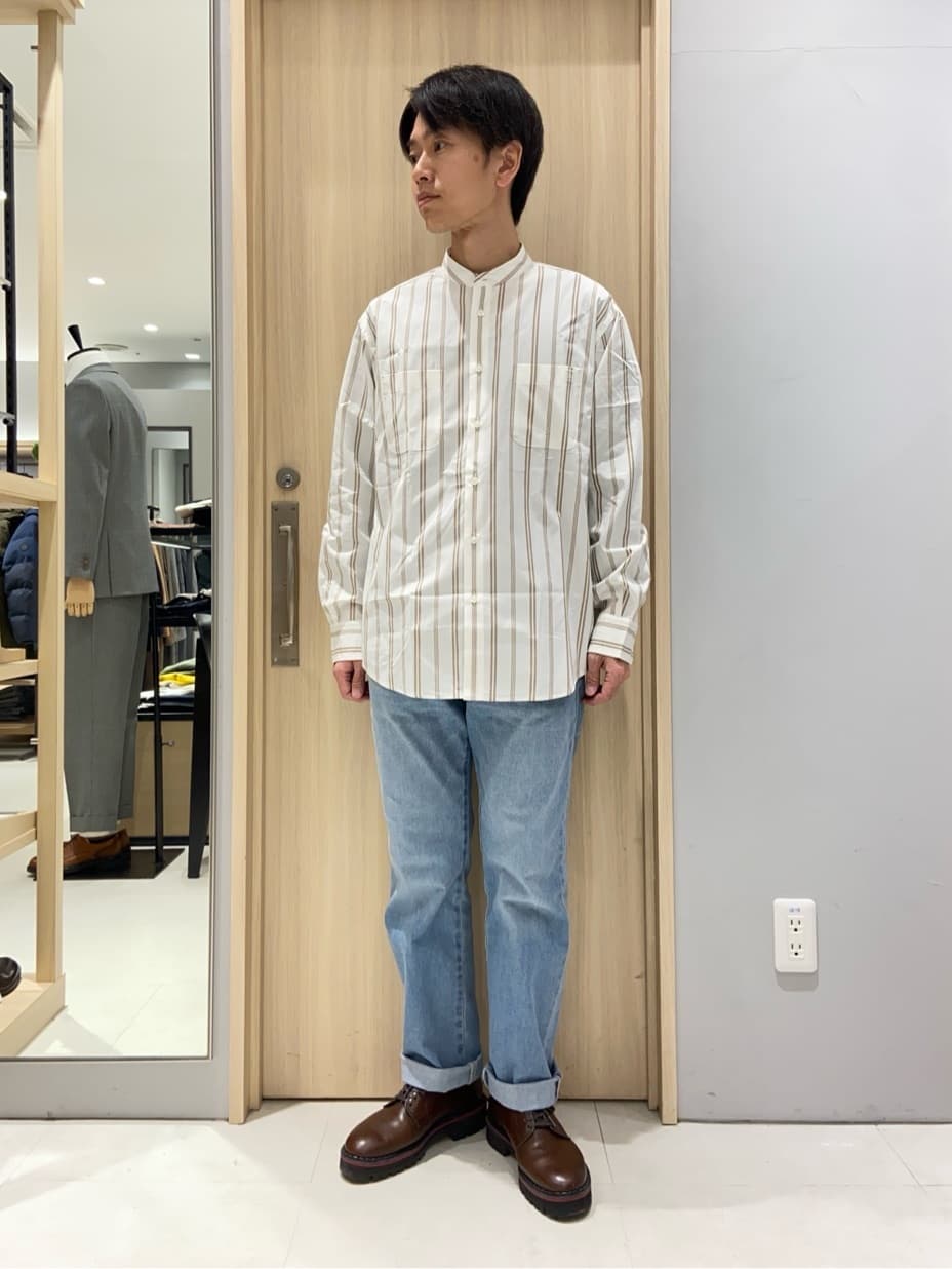 わいずみさんの「TAKEO KIKUCHI｜40ct&525 厚底プレーントゥシューズ」を使ったコーディネート