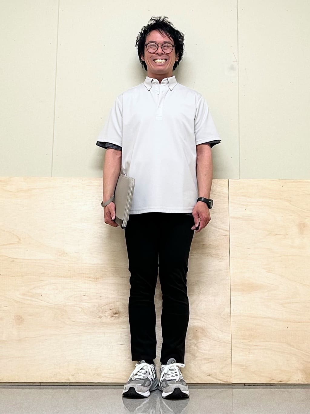 KENJI Iさんの「THE SHOP TK｜【ご好評につき再入荷！！】L字クラッチバッグ 冠婚葬祭/ビジネス/セレモニー/パーティー」を使ったコーディネート