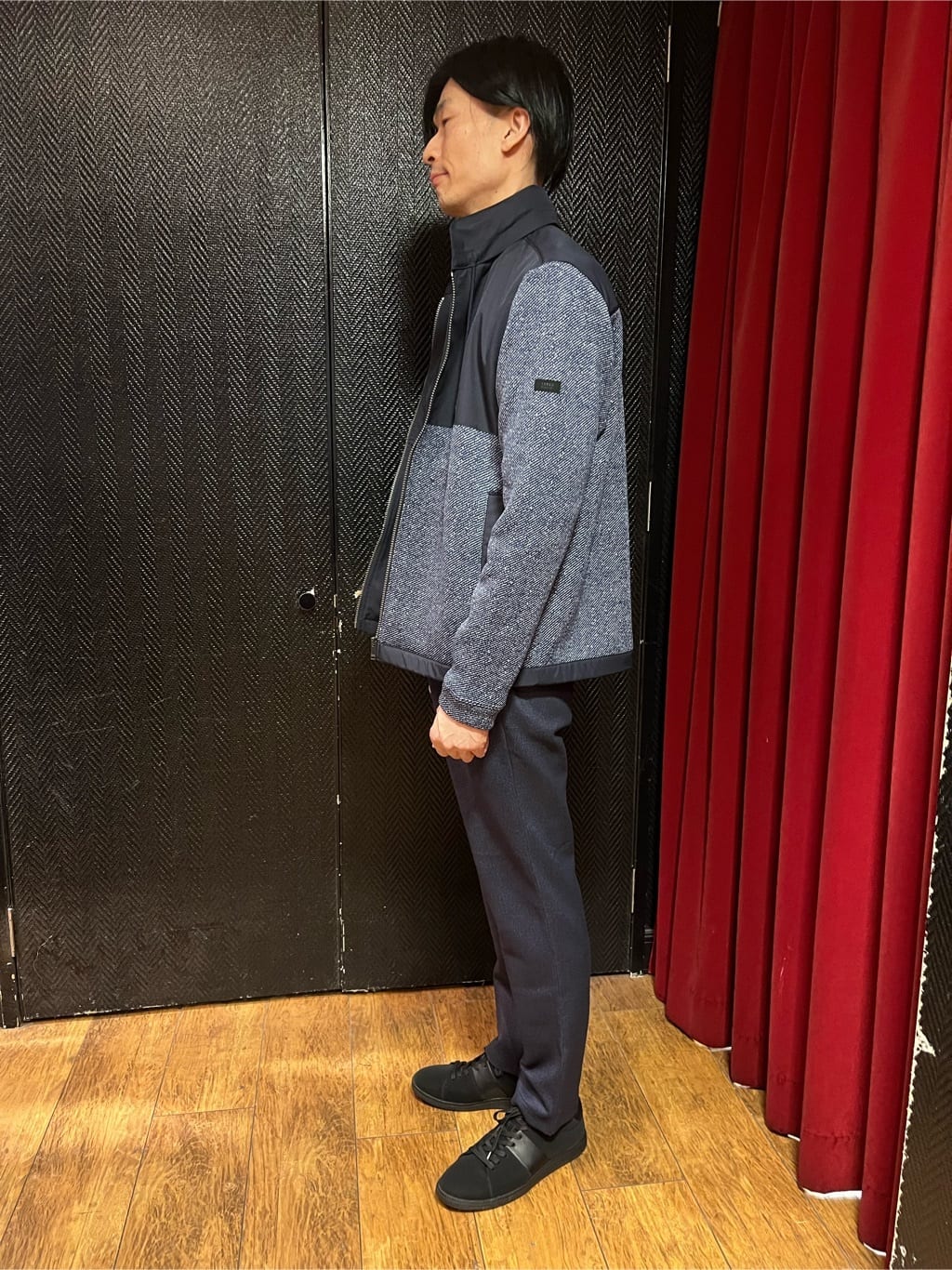  matsuさんの「TAKEO KIKUCHI｜【ベーシック】レザー クラッチバッグ」を使ったコーディネート