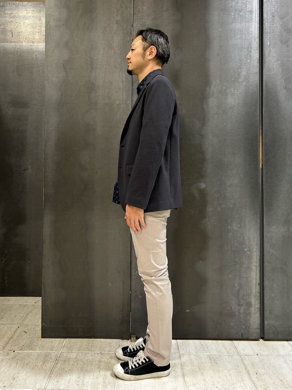 coheyさんの「TAKEO KIKUCHI｜【抗菌防臭】クロスウィーブ ジャケット」を使ったコーディネート