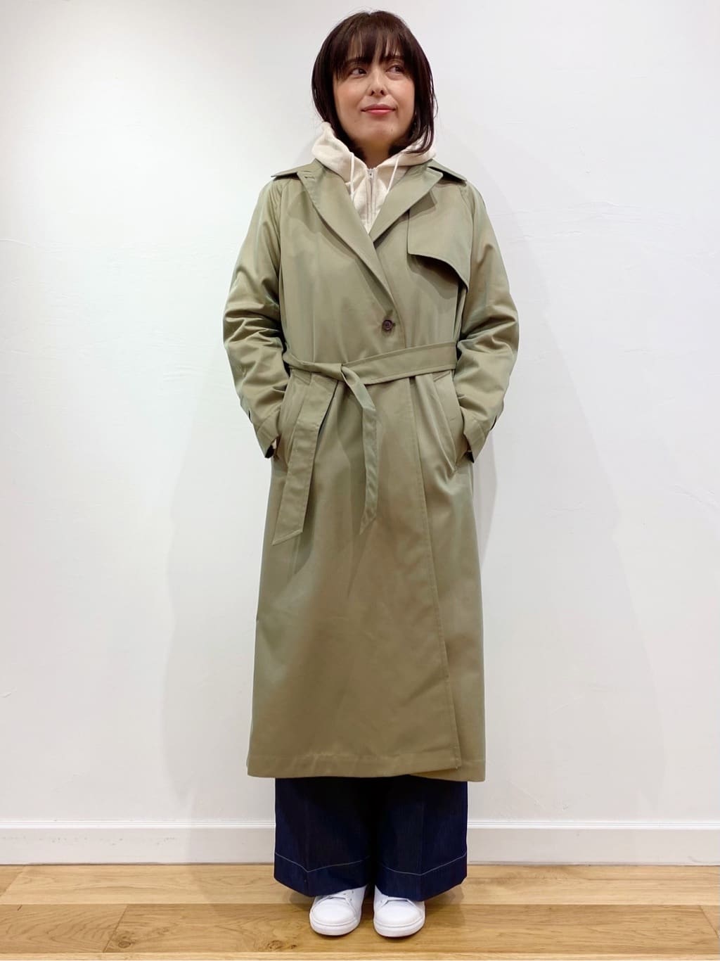 Sawaguchiさんの「DRESSTERIOR｜デキシー吊裏毛ジップアップパーカ」を使ったコーディネート