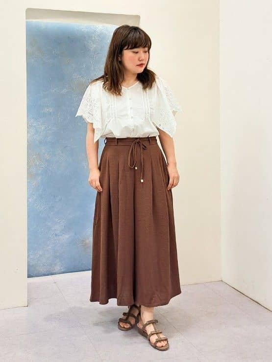 ふるさんの「grove｜＜Lee&times;grove（別注色あり）＞ PAINTER PANTS」を使ったコーディネート