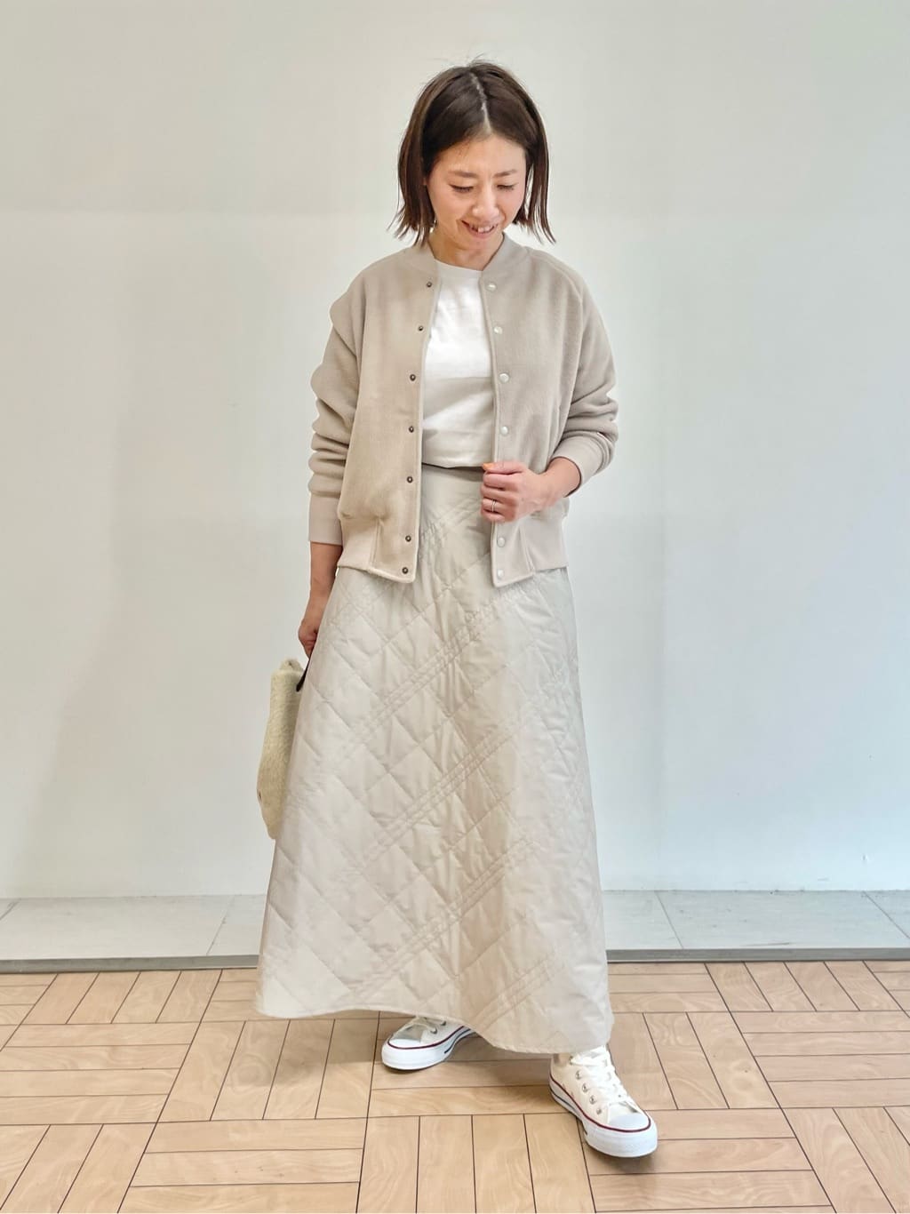 Akiさんの「Dessin｜【CONVERSE/コンバース】ハイカット」を使ったコーディネート