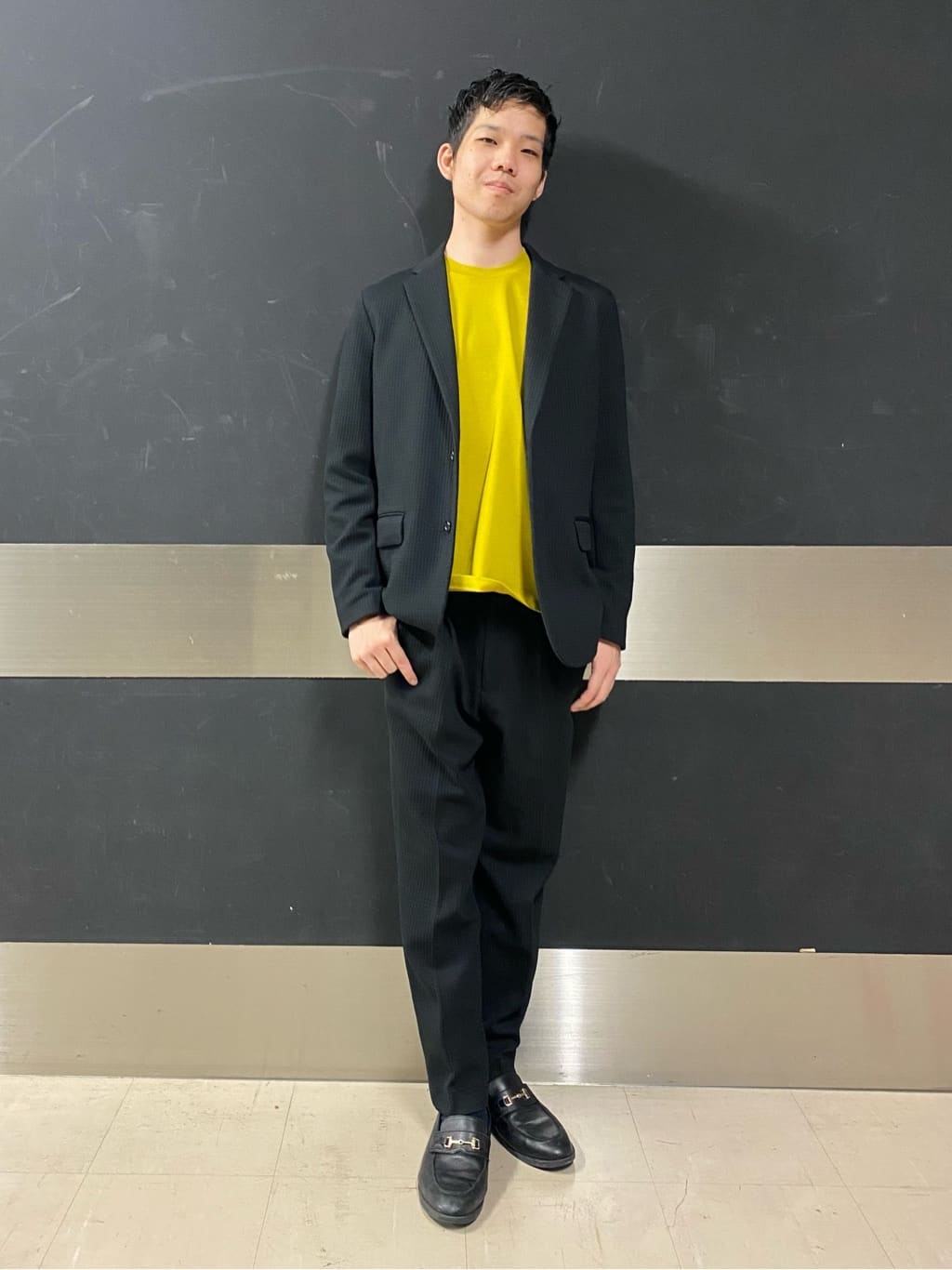 shoumaさんの「TAKEO KIKUCHI｜【抗菌防臭】クロスウィーブ ジャケット」を使ったコーディネート
