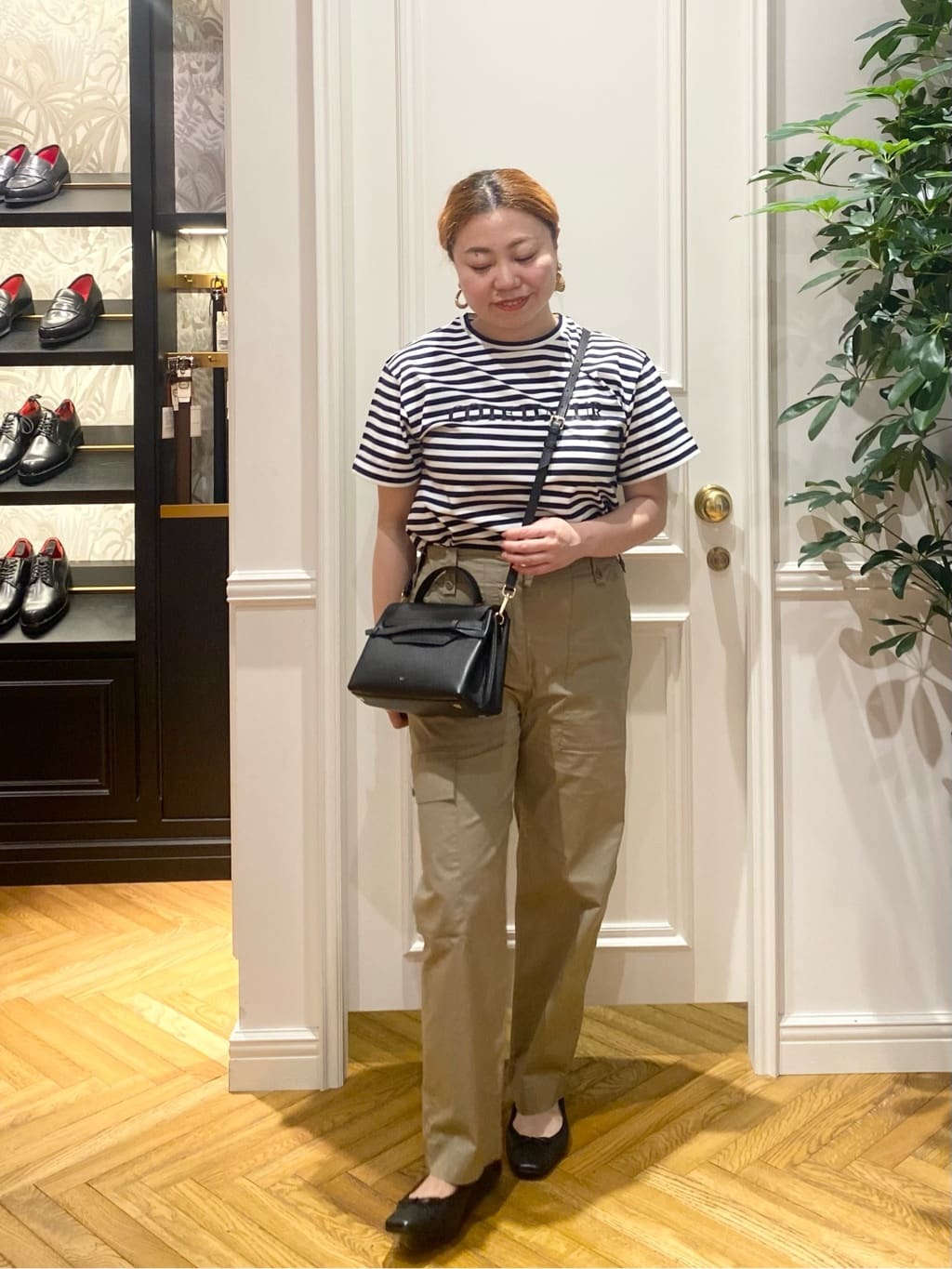 Ayano.Kさんの「DRESSTERIOR｜◆ソフトレザーバレエシューズ」を使ったコーディネート
