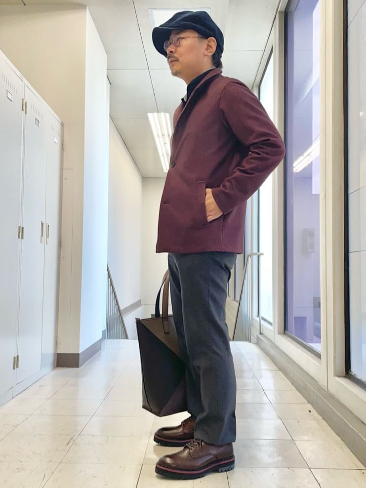 MAKOTO AIさんの「TAKEO KIKUCHI｜【DOWN FABRIC】ダウンファブリック スタンドカラーブルゾン」を使ったコーディネート