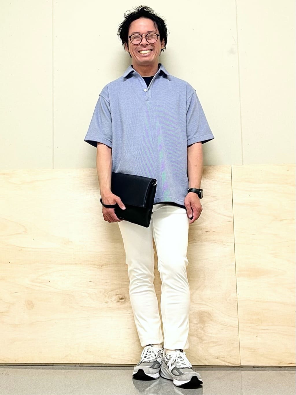 KENJI Iさんの「THE SHOP TK｜2WAYクラッチバッグ【冠婚葬祭/ビジネス/セレモニー/パーティー】」を使ったコーディネート