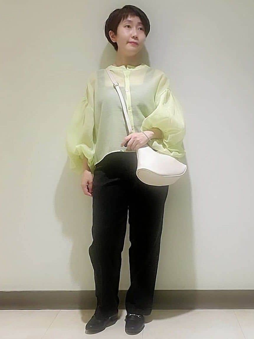 ゆきをさんの「OPAQUE.CLIP｜ワイドストラップキャミソール【洗濯機洗い可】」を使ったコーディネート
